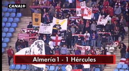Almería 1 - Hércules 1