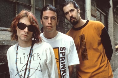 Nirvana solo grabaron tres discos de estudio: Bleach (1989), Nevermind (1991), In Utero (1993).