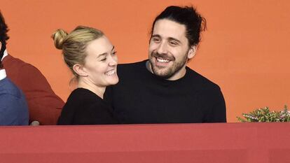 Marta Ortega, con su novio Carlos Torretta.