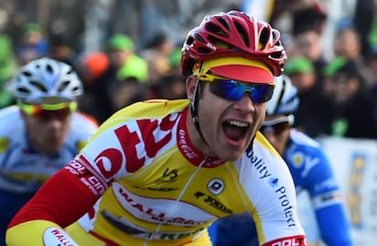 Antoine Demoitié, en el 'Grand Prix de la Marseillaise' de 2015.