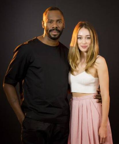 Colman Domingo y Alycia Debnam-Carey, en Madrid.