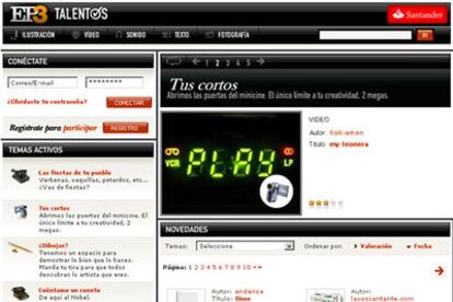 Talentos, una comunidad para creadores que alimenta de contenidos las páginas y la radio de EP3.es