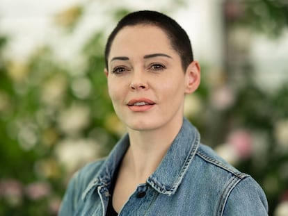 La actriz Rose McGowan.