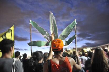 Marcha da maconha no Rio, neste ano.