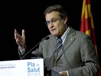 El presidente de la Generalitat, Artur Mas.