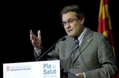 El presidente de la Generalitat, Artur Mas.