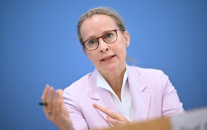 La jurista y candidata al Constitucional alemán Frauke Brosius-Gersdorf, el 15 de abril de 2024 en Berlín.