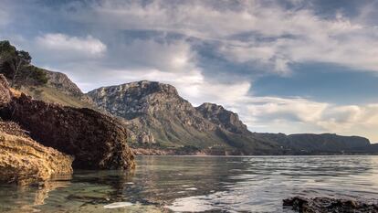 Sa platja d'es Caló a Betlem, Artà. Mallorca.