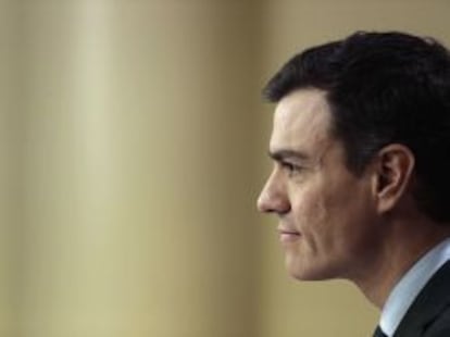 Pedro Sánchez, secretario general del PSOE