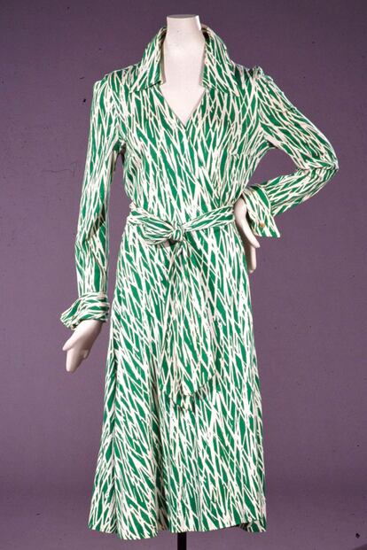 Diane Von Furstenberg es la inventora del wrap dress. 