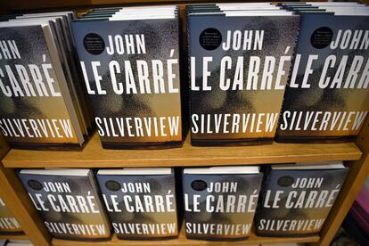 Ejemplares de la nueva novela de John le Carré en una librería de Londres.