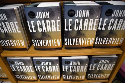 Ejemplares de la nueva novela de John le Carré en una librería de Londres.