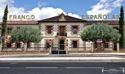 Fachada actual de la bodega.