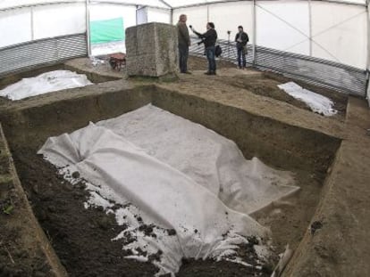 Excavaciones en Alfacar en 2009.