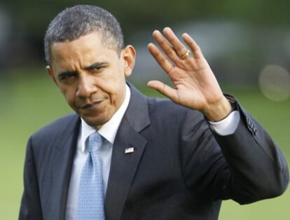 El presidente de EE UU, Barack Obama, en la Casa Blanca.