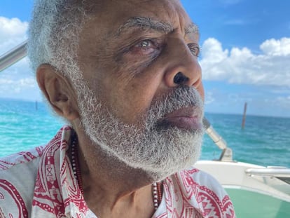 El cantautor brasileño Gilberto Gil.