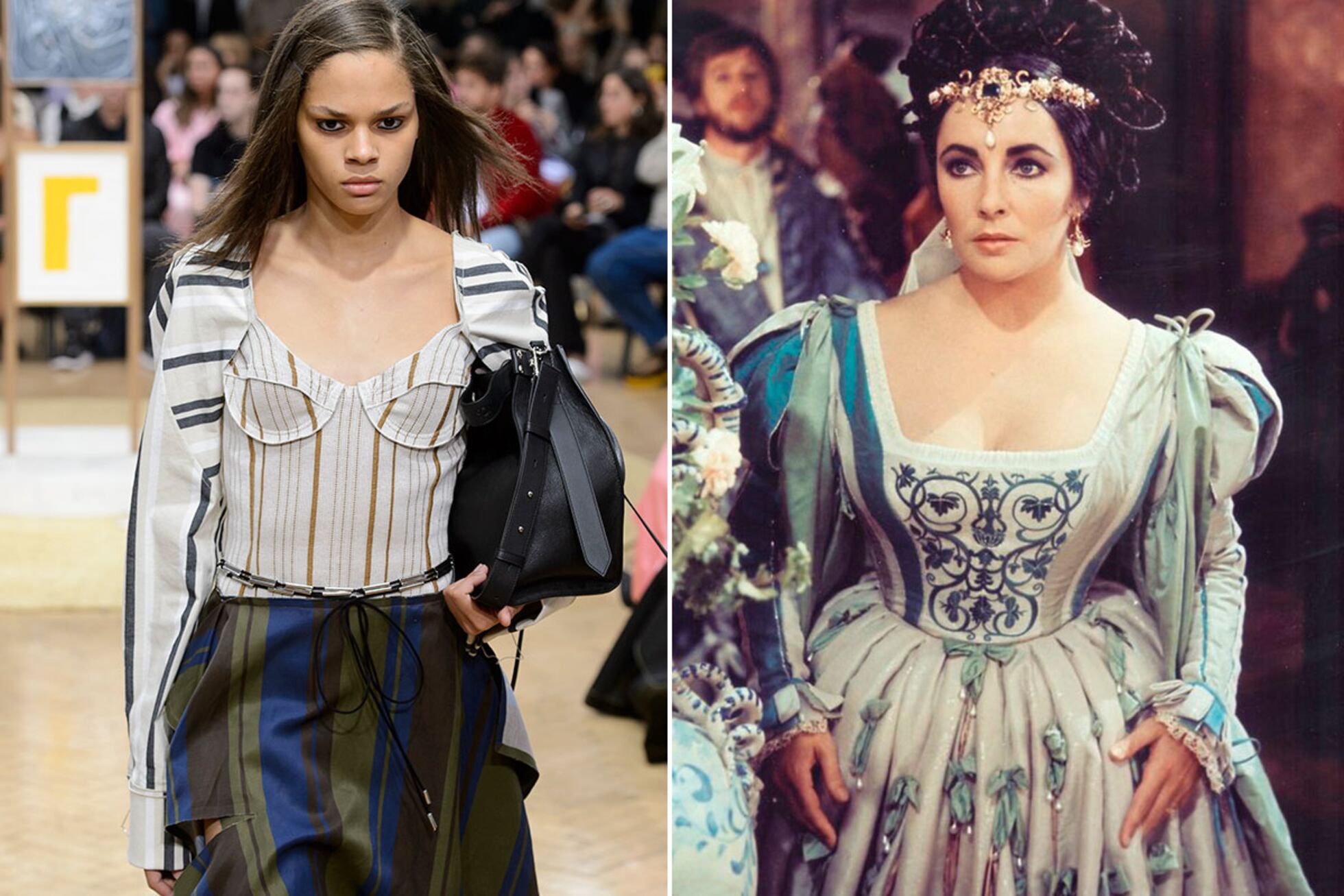 Está pasando: se lleva vestirse como una princesa renacentista en pleno  2018 | S Moda: Revista de moda, belleza, tendencias y famosos | EL PAÍS, image size:1960x1307