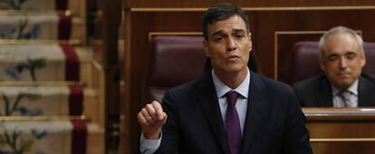 El presidente del Gobierno, Pedro S&aacute;nchez. 
 