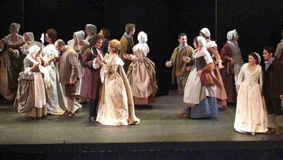 Ensayo de 'Don Giovanni' en el Palau de les Arts en la temporada de 2006.