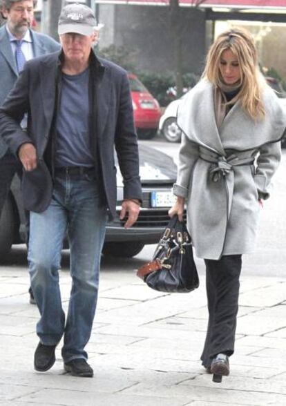 Richard Gere y su novia española Alejandra Silva.