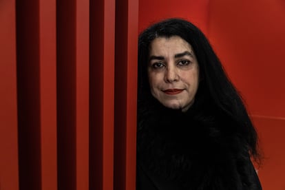 Marjane Satrapi, en París, el 8 de marzo de 2023.