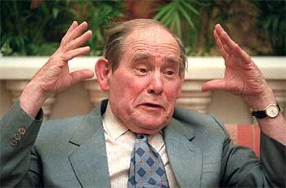 Sydney Brenner, el pasado miércoles en Madrid.