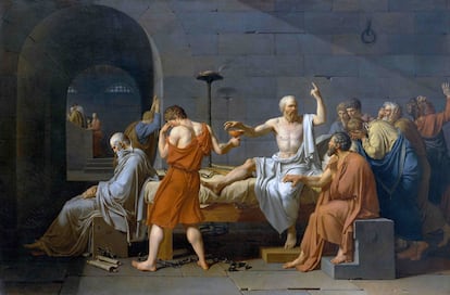 'La mort de Sòcrates' Jacques-Louis David