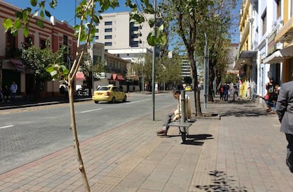 Centro de Quito durante la conferencia UN-Habitat III, 2016