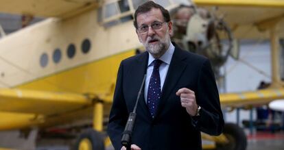 Mariano Rajoy, en el Centro Integral de Formaci&oacute;n Profesional &ldquo;Profesor Ra&uacute;l V&aacute;zquez&rdquo;.