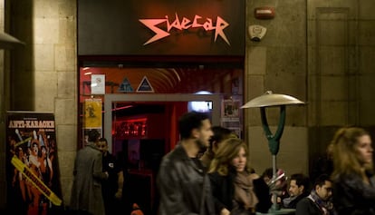 La sala Sidecar, en la plaza del Rei.