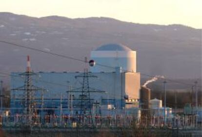 Vista de la planta nuclear en Krsko (Eslovenia). EFE/Archivo