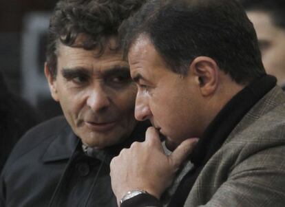 Adolfo Domínguez junto al conselleiro Javier Guerra