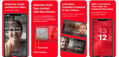 Con apps como Telepromter haréis vídeos de calidad profesional.