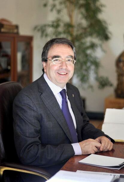 Fernando Galv&aacute;n, presidente de los rectores de MAdrid y rector de la Universidad de Alcal&aacute; de Henares. 