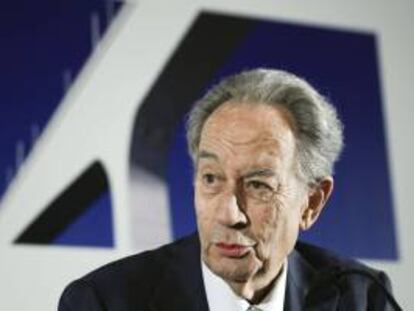 El presidente de la constructora española OHL, Juan Miguel Villar Mir. EFE/Archivo