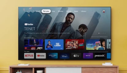 Smart TV con Google TV