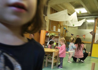 Escuela Infantil San Antón, en Madrid. 