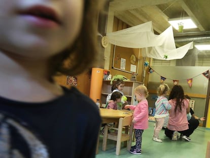 Escuela Infantil San Antón, en Madrid. 