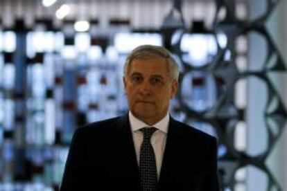 El vicepresidente de la Comisión Europea (CE) y responsable de Industria, Antonio Tajani. EFE/Archivo