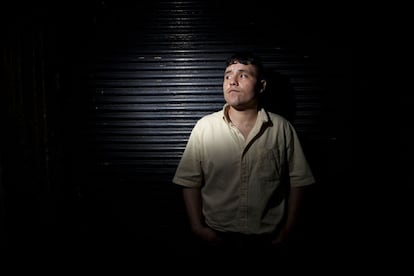 El cantante Juan Cirerol en México DF.