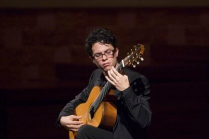 El guitarrista cubano Ali Jorge Arango, que ganó El Primer Palau el año pasado, que protagonizará el concierto de clausura.