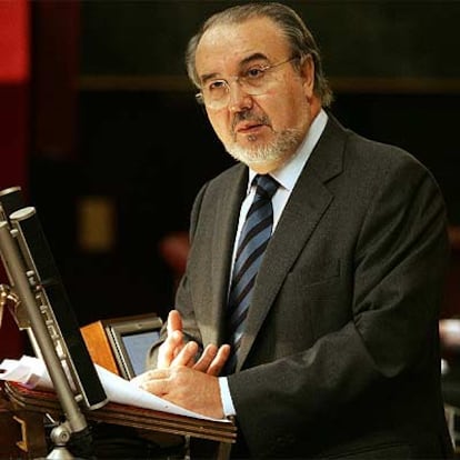 Pedro Solbes, vicepresidente y ministro de Economía.