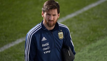 Messi, este domingo en Valdebebas