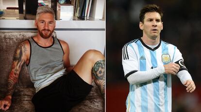 Messi ha aprovechado las vacaciones para cambiarse el peinado. El futbolista del Barcelona luce ahora de rubio platino. Ha sido su mujer, Antonella Roccuzzo, quien ha publicado en su cuenta de Instagram la nueva imagen del astro argentino.