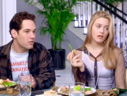 Paul Rudd y Alicia Silverstone, en la película.