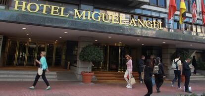 Hotel Miguel &Aacute;ngel en Madrid.