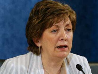 La ministra María Jesús San Segundo.