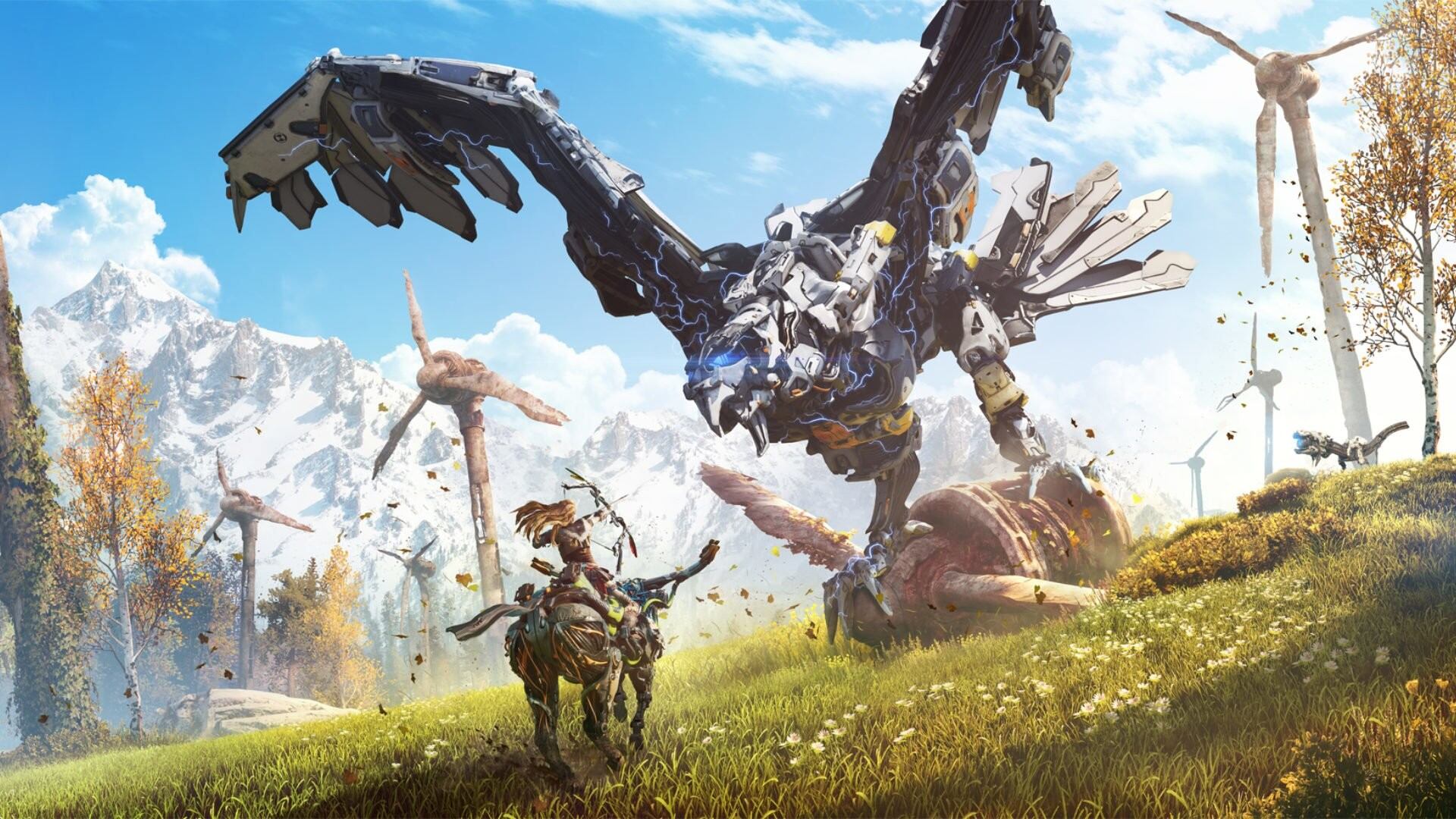 Imagen del videojuego 'Horizon: Zero Dawn'.