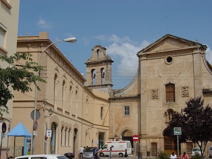 El hospital Sant Antoni Abat de Vilanova i la Geltrú.