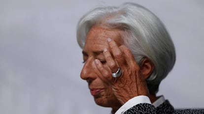 La directora gerente del FMI, Christine Lagarde